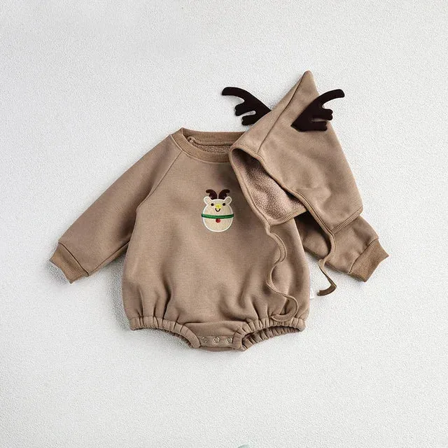 CuddleJoy Christmas Baby Bodysuits