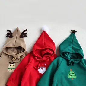 CuddleJoy Christmas Baby Bodysuits