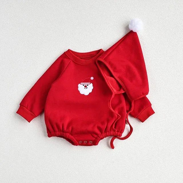 CuddleJoy Christmas Baby Bodysuits