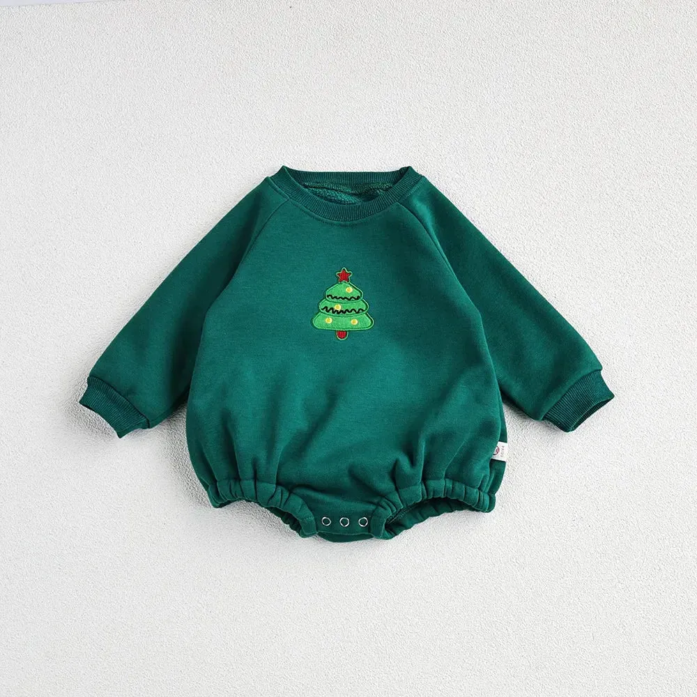 CuddleJoy Christmas Baby Bodysuits