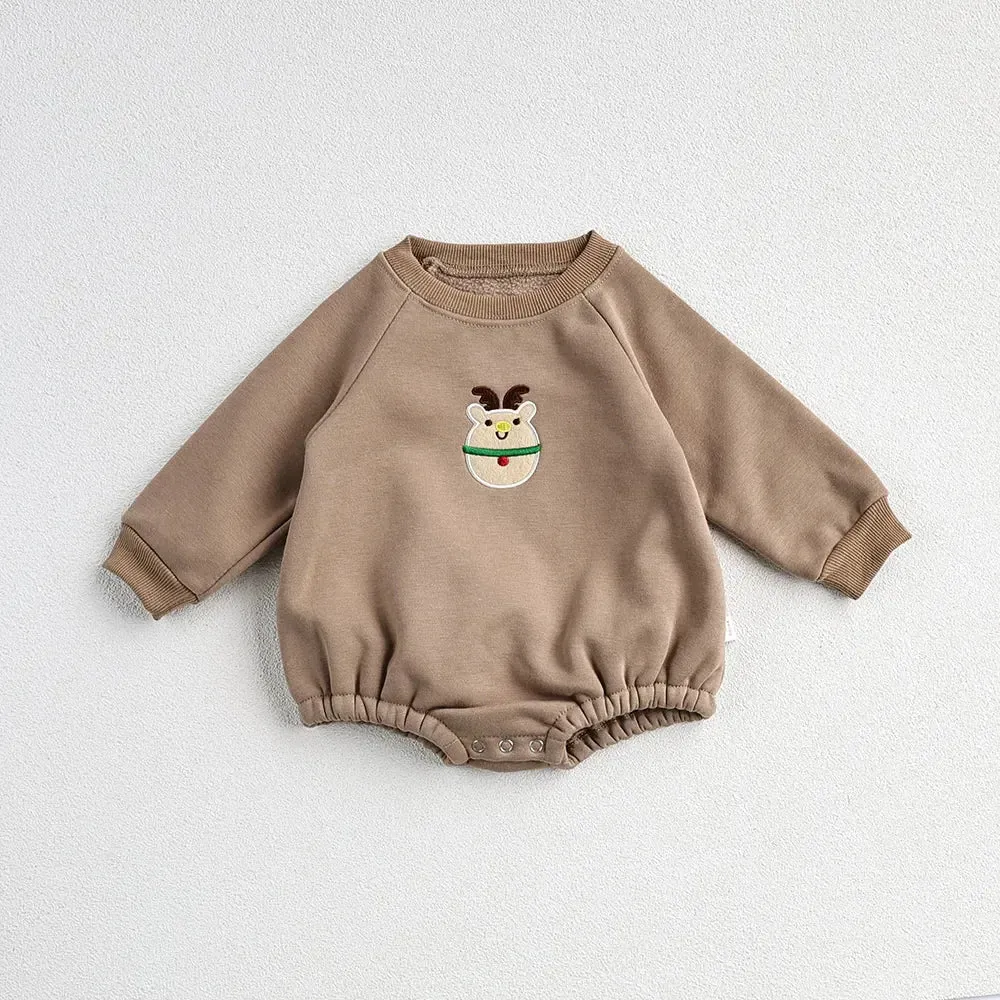 CuddleJoy Christmas Baby Bodysuits