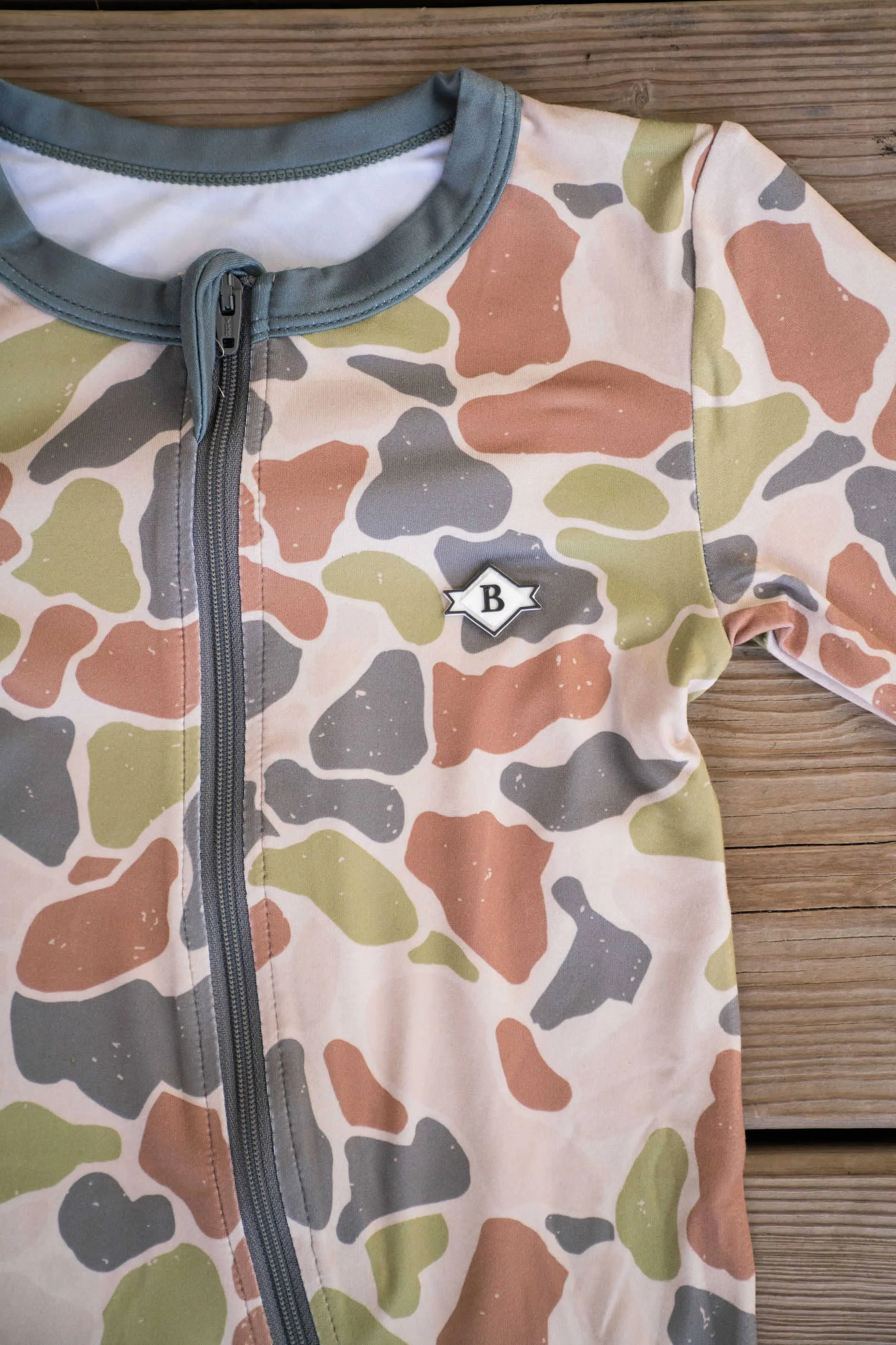 Driftwood Camo - Baby Zip Up