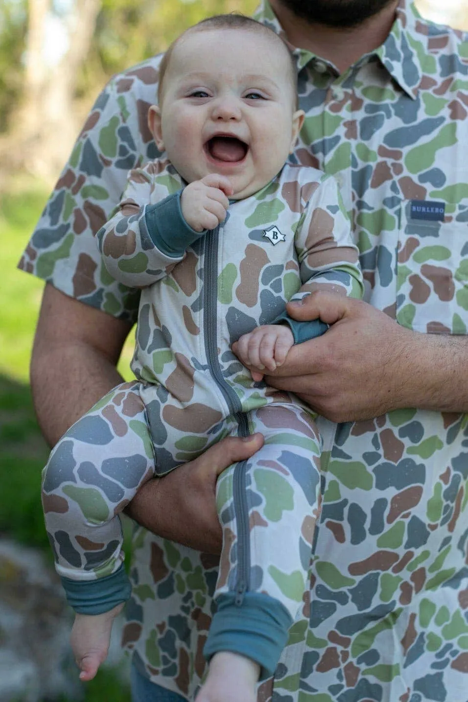 Driftwood Camo - Baby Zip Up