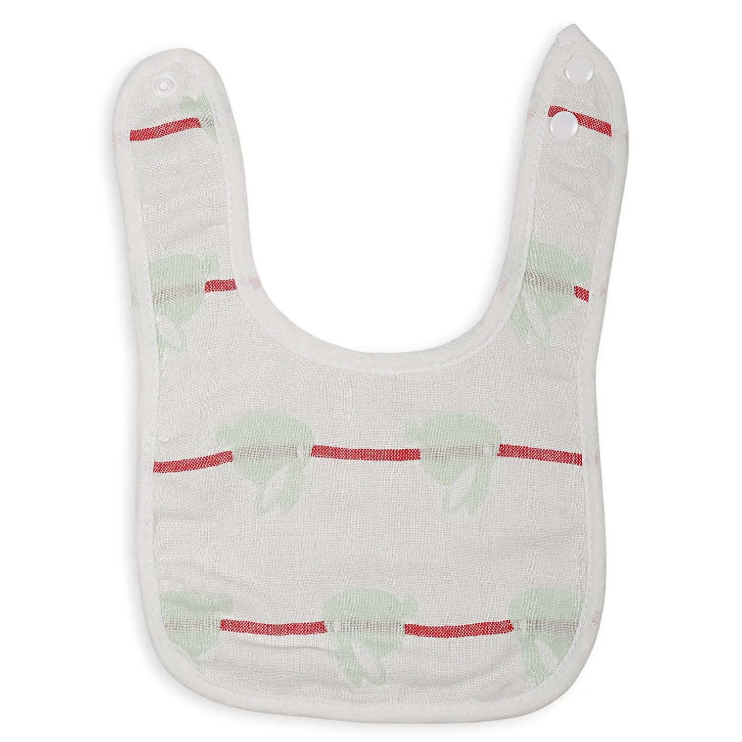 Feeding Bibs Pack Of 3 Printed Multicolour