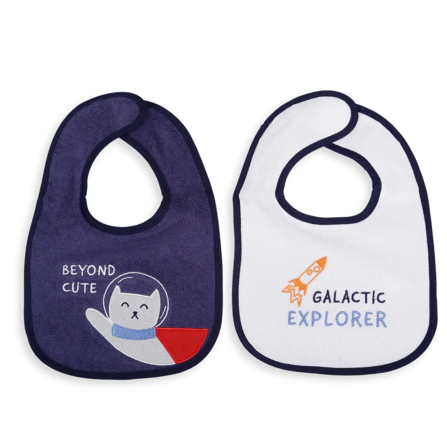 Feeding Bibs Pack Of 4 Shoot For The Stars Multicolour