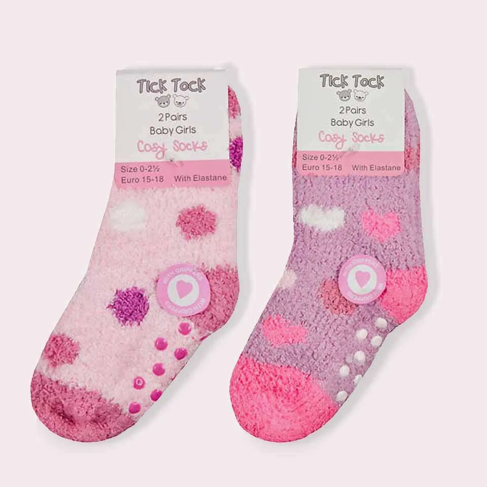 Fluffy Baby Slipper Socks Newborn to 24 Months