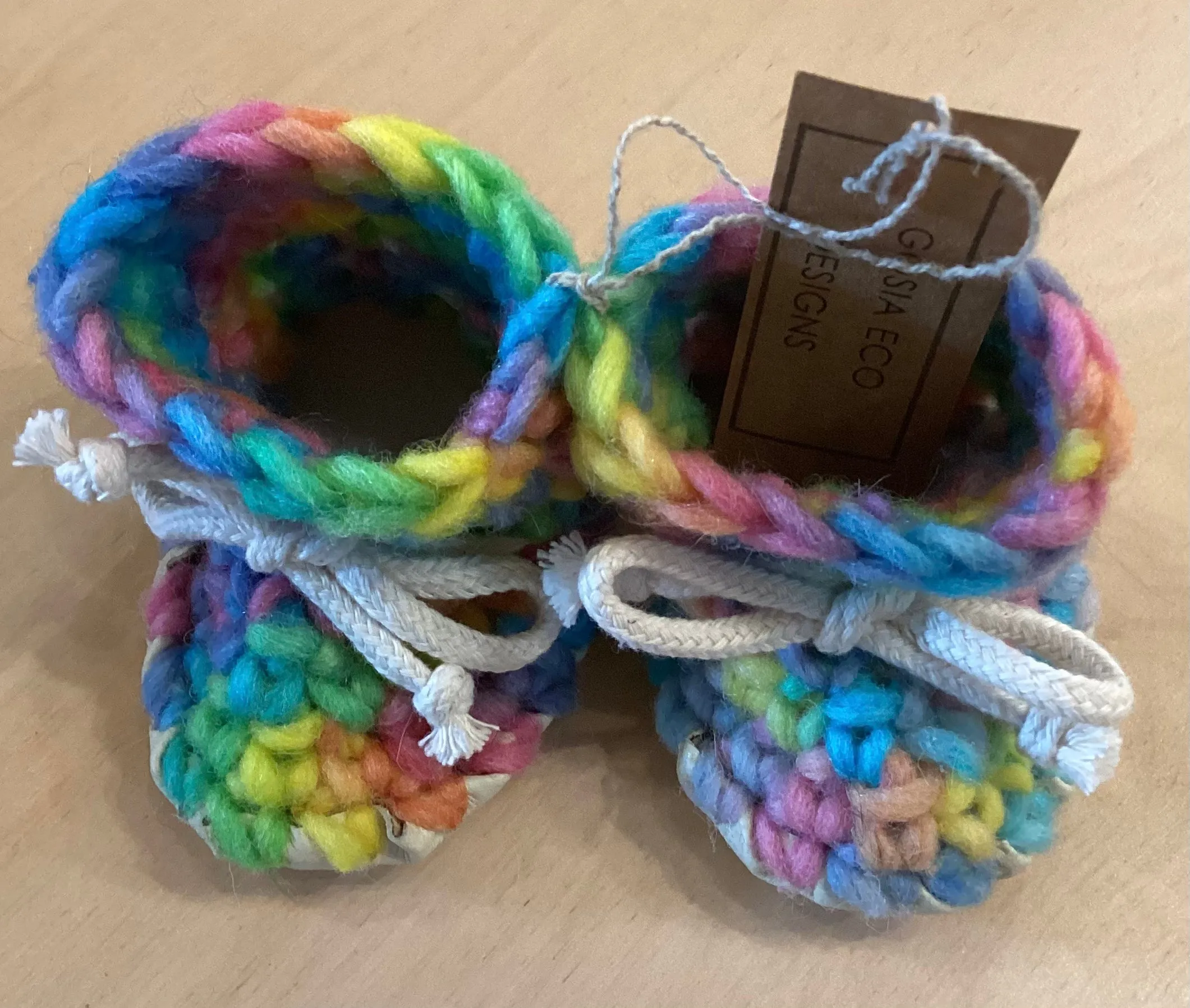GE1-1660 Baby Knit Booties