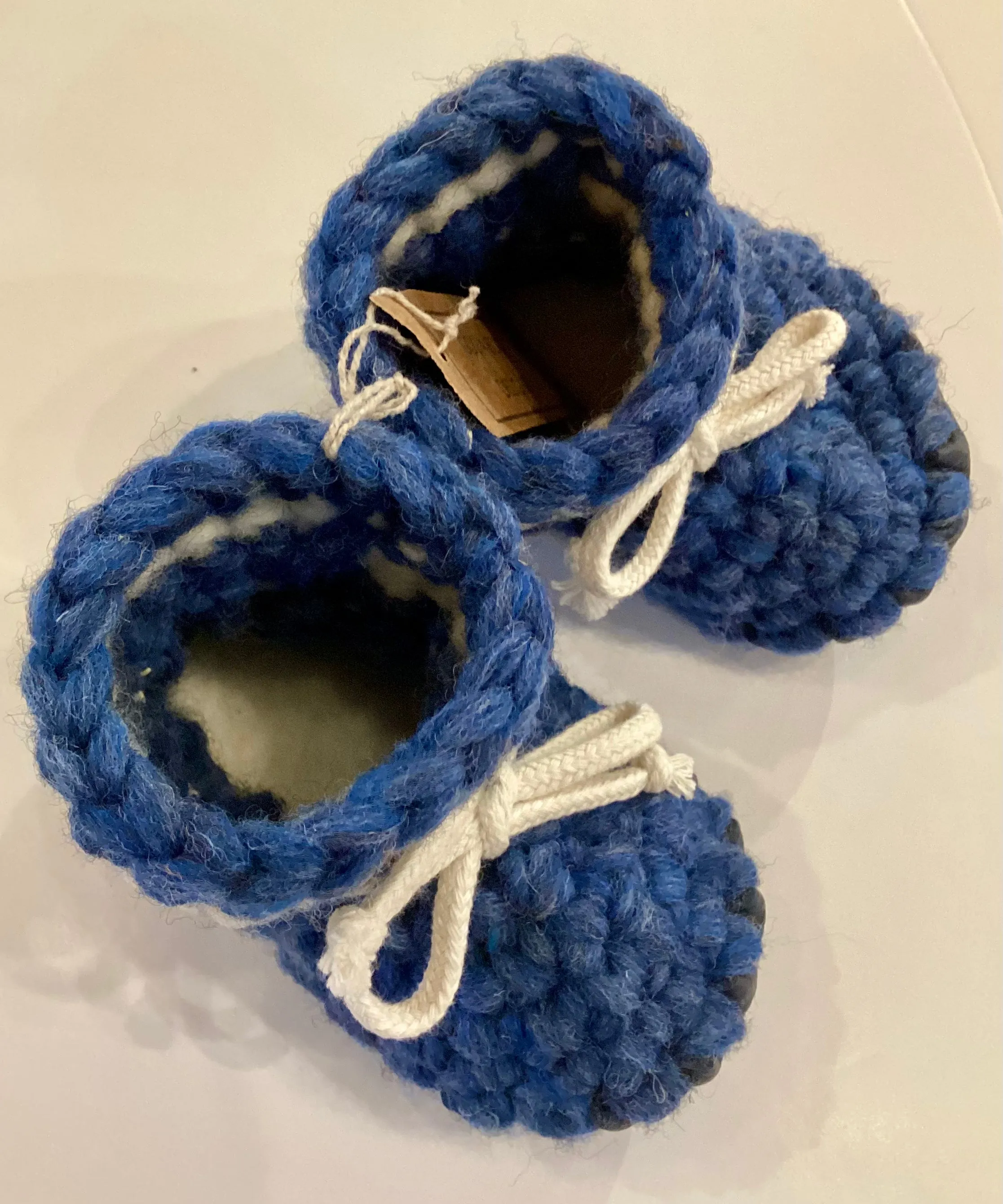 GE1-1665 Knit Toddler Booties