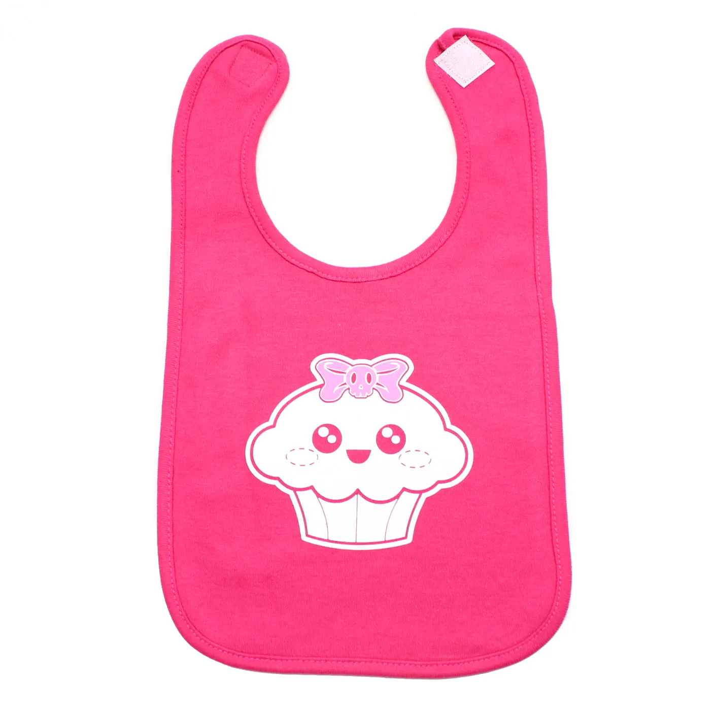 Girl Punk Cupcake Baby Soft Cotton Bib