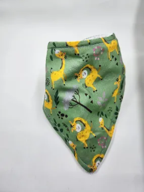 Green Giraffe Dribble Bib