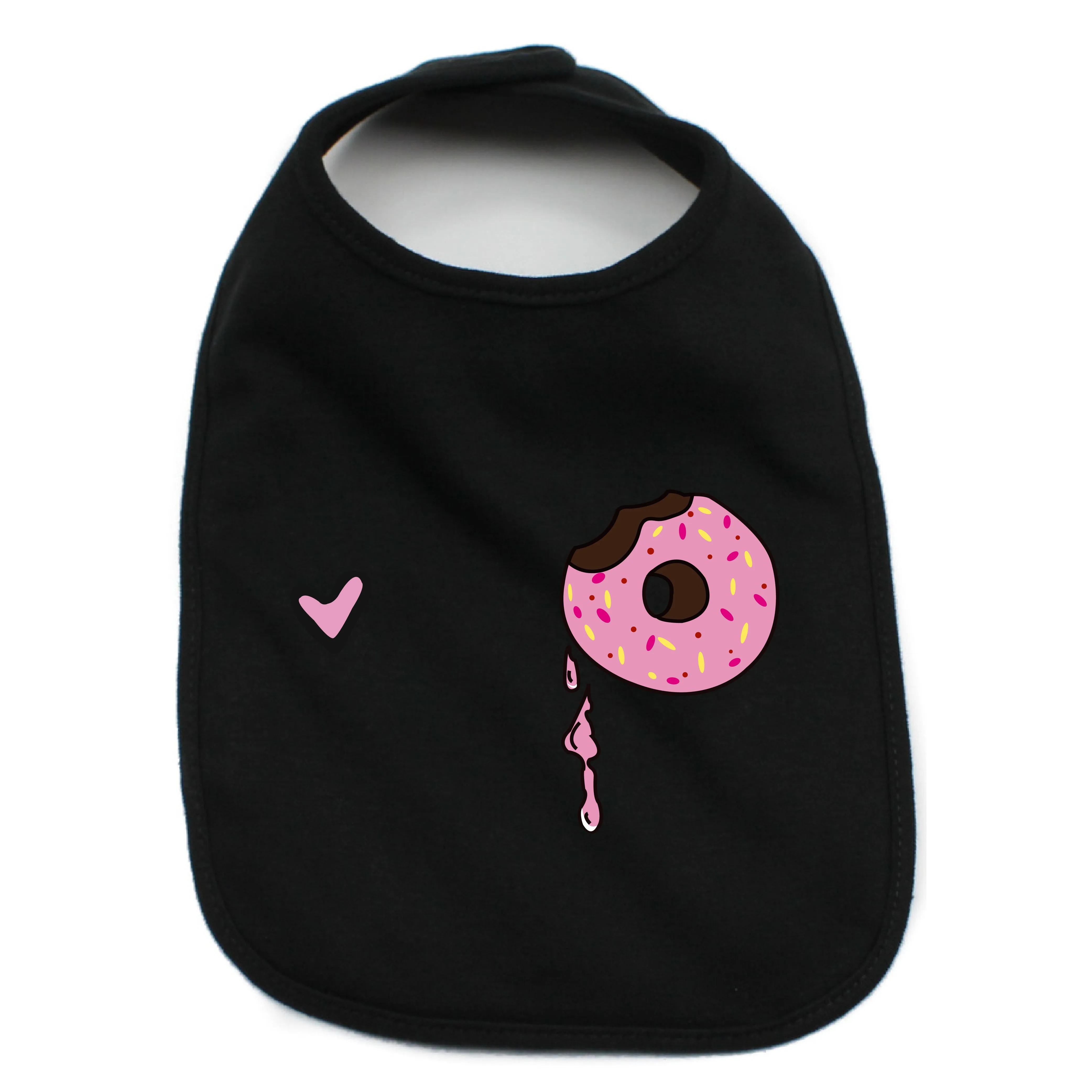 I Love Donut SPK 100% Cotton Unisex Baby Bib