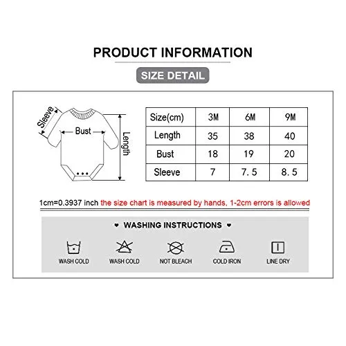 Kiddiezoom Baby Boys Bodysuit Newborn Short Sleeve Baby Clothes Cotton 5-Pack Newborn Baby Clothes
