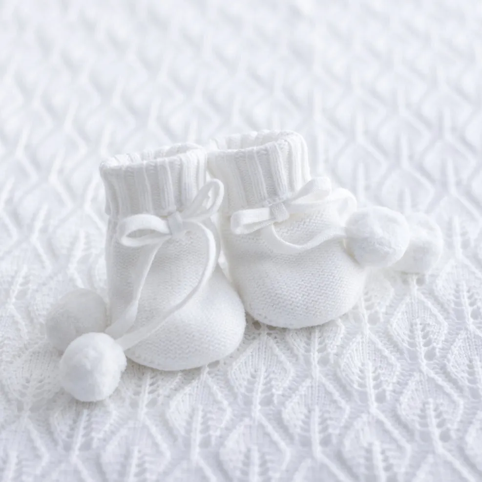 Knitted Baby Booties