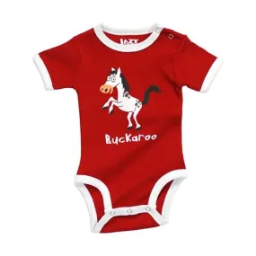 LazyOne Unisex Buckaroo Babygrow Vest