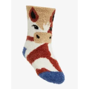 Lemieux Mini Fluffy Character Socks Flash