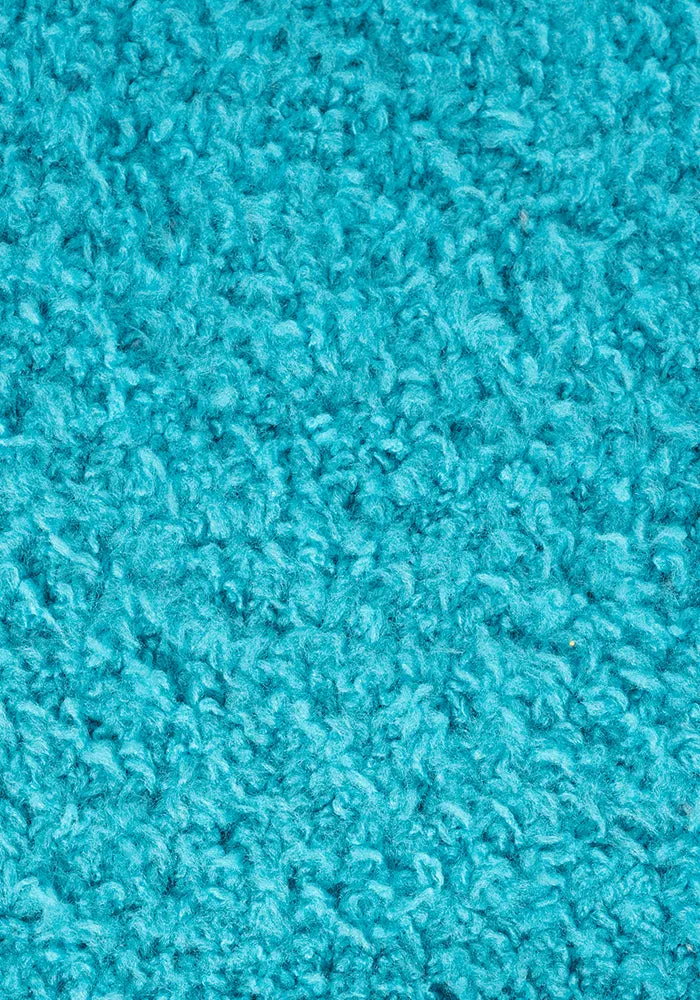 Light Teal Fluffy Socks