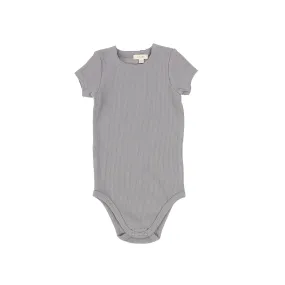 Lil Legs Ribbed SS Onesie