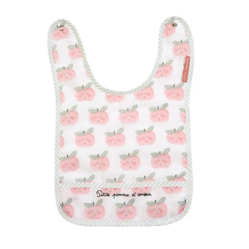 Little Crevette Bib Pomme D Amour