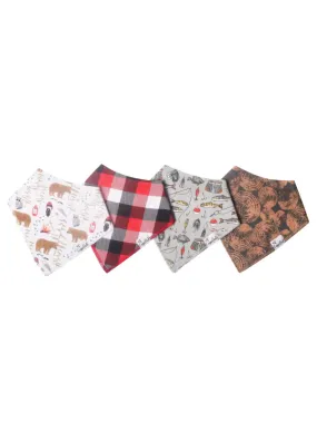 Lumberjack Bandana Bibs by Copper Pearl