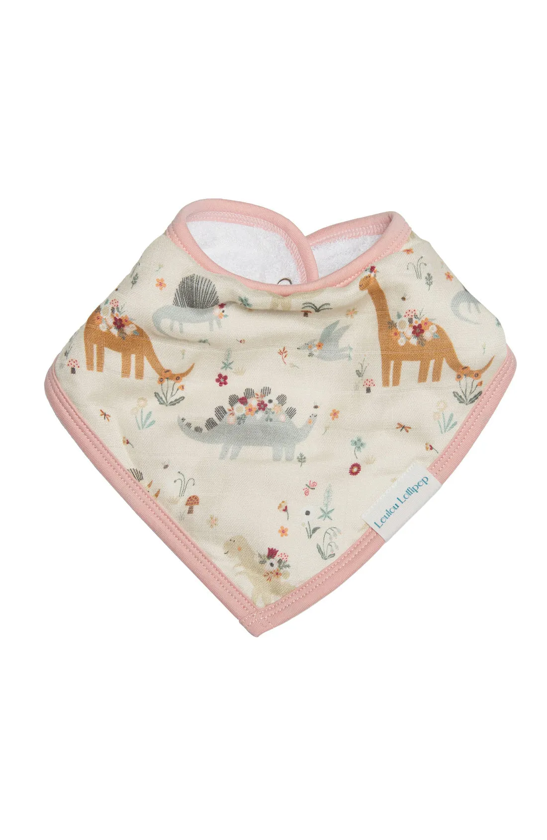 Luxe Muslin Bandana Bib Set - Baby Dinomite