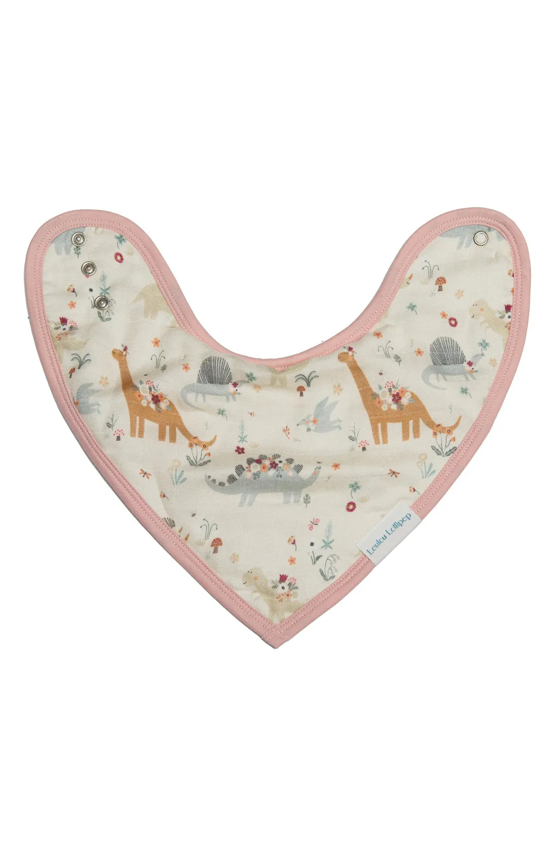 Luxe Muslin Bandana Bib Set - Baby Dinomite