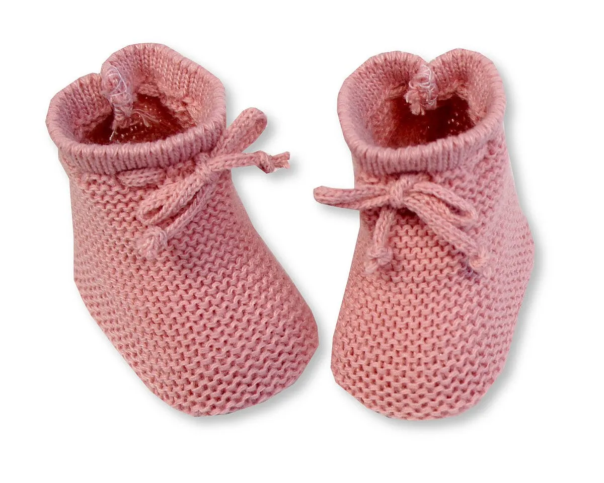 Nursery Time Knitted Baby Booties