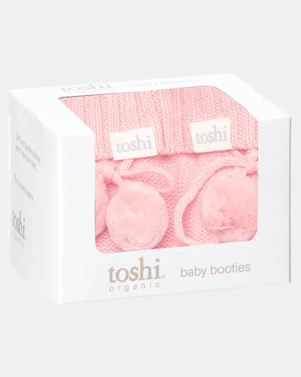Organic Booties Marley - Pearl