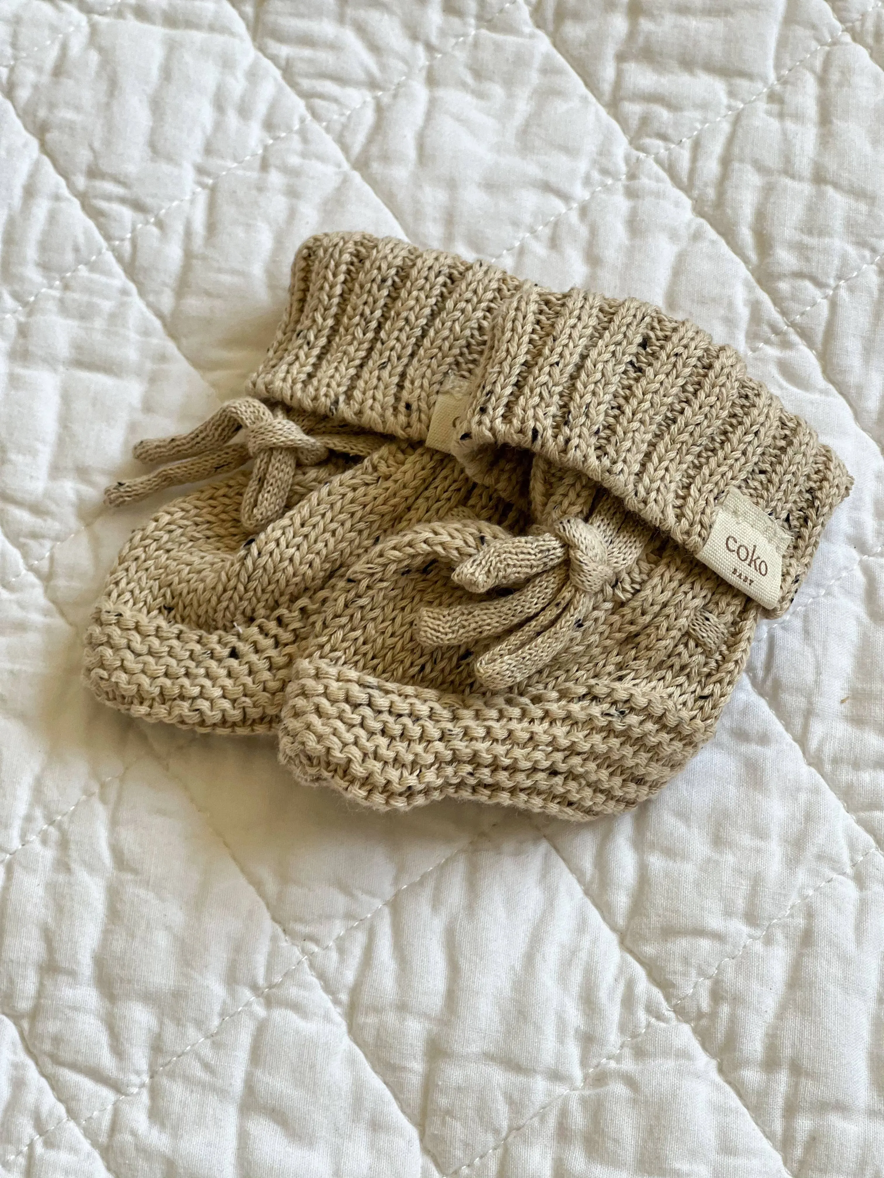 Organic Cotton Booties - x3 Colourways