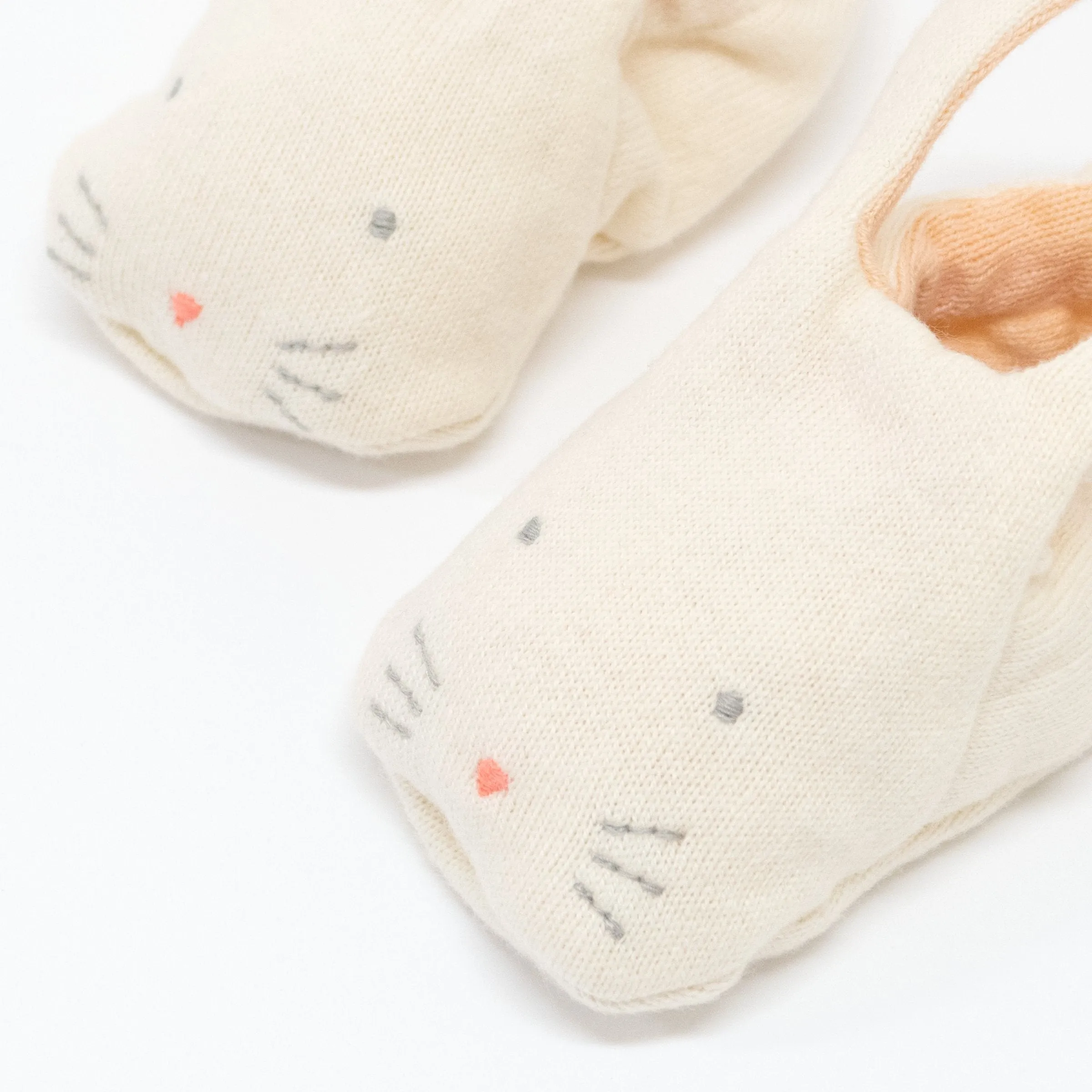 Peach Baby Bunny Set