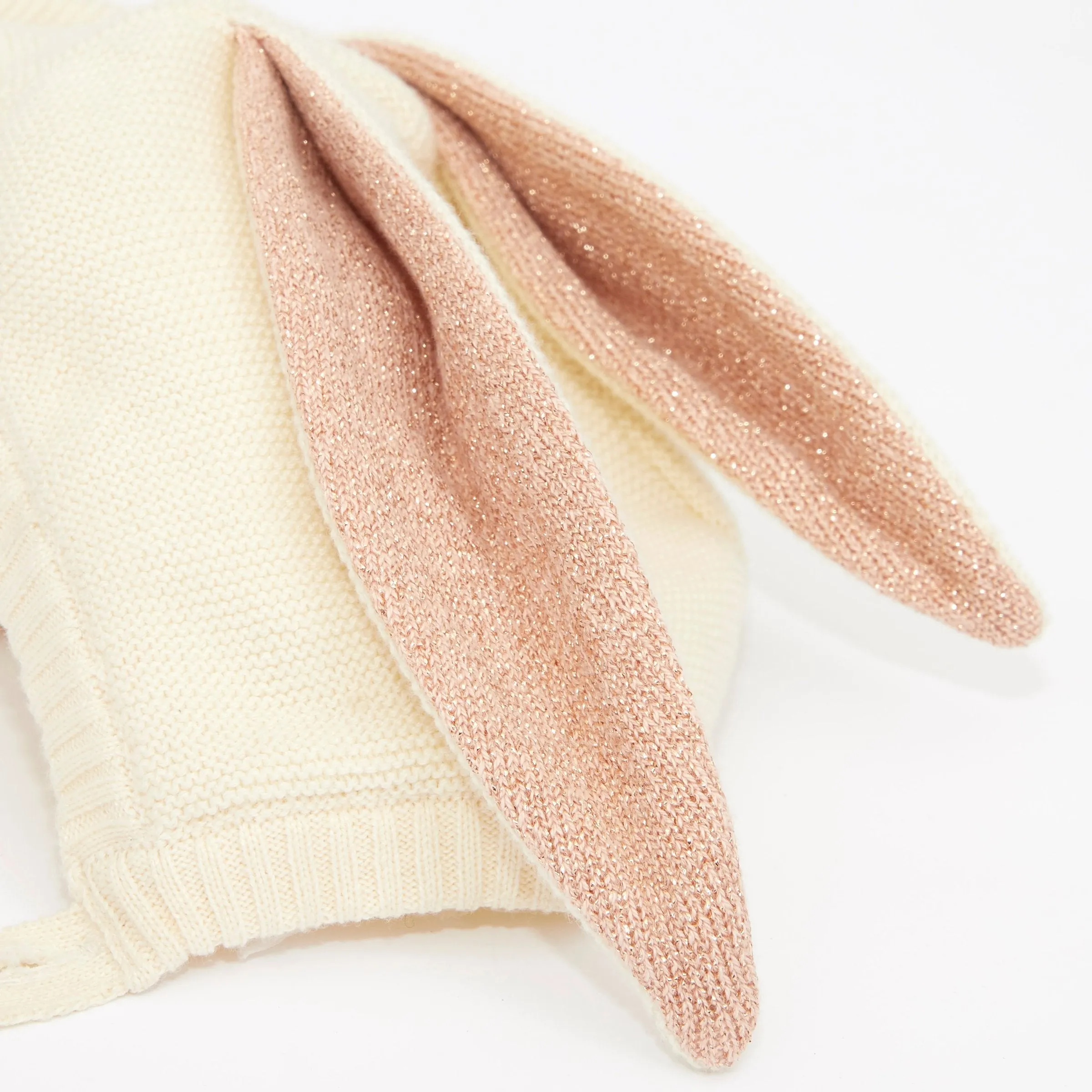 Peach Baby Bunny Set