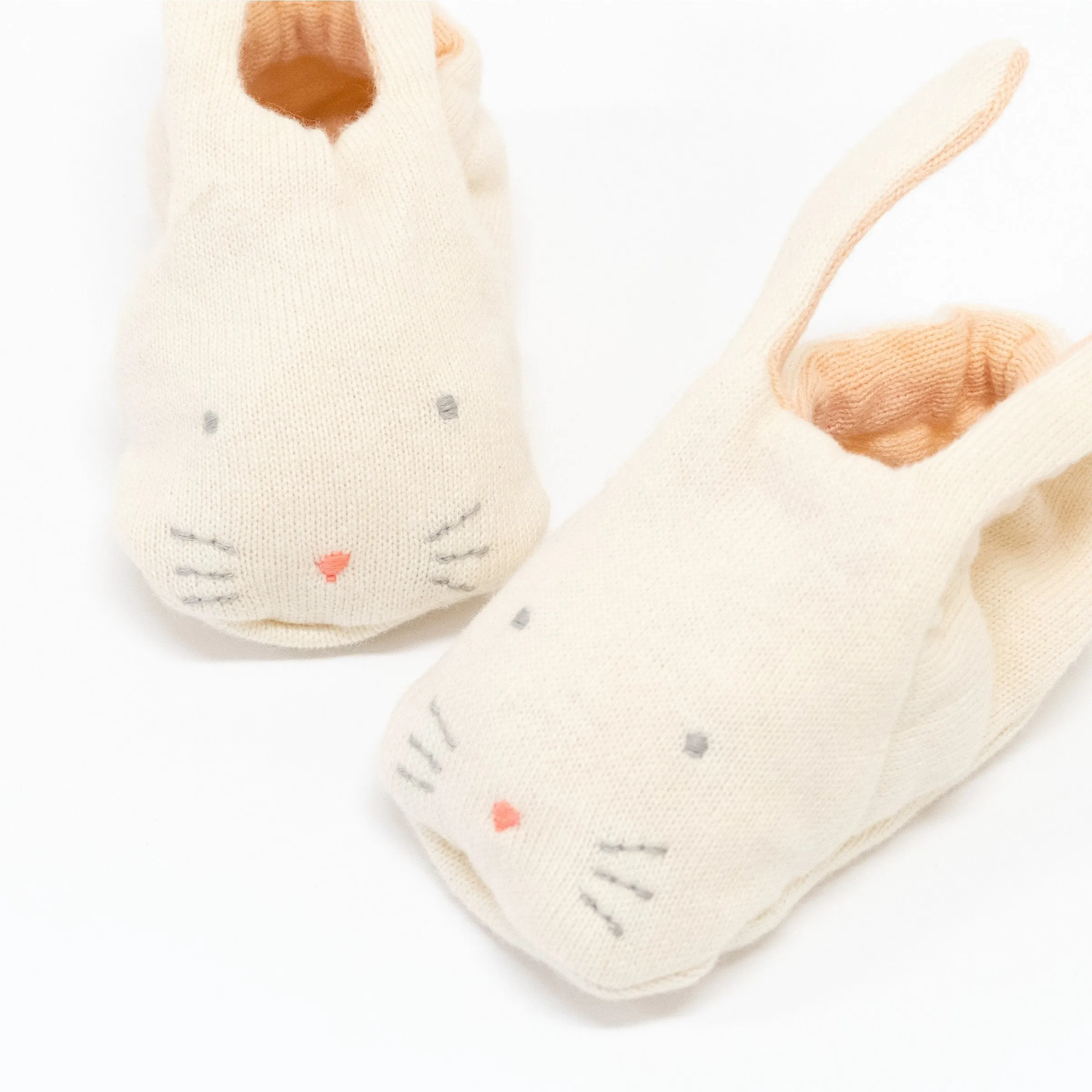 Peach Baby Bunny Set