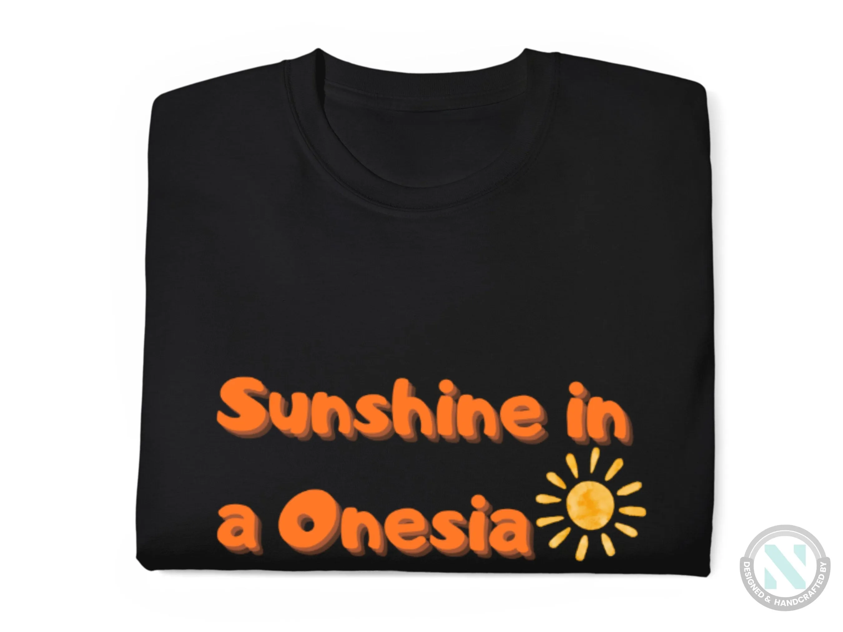 Personalized Baby Bodysuit with "Sunshine in a Onesie," Perfect Birthday Gift