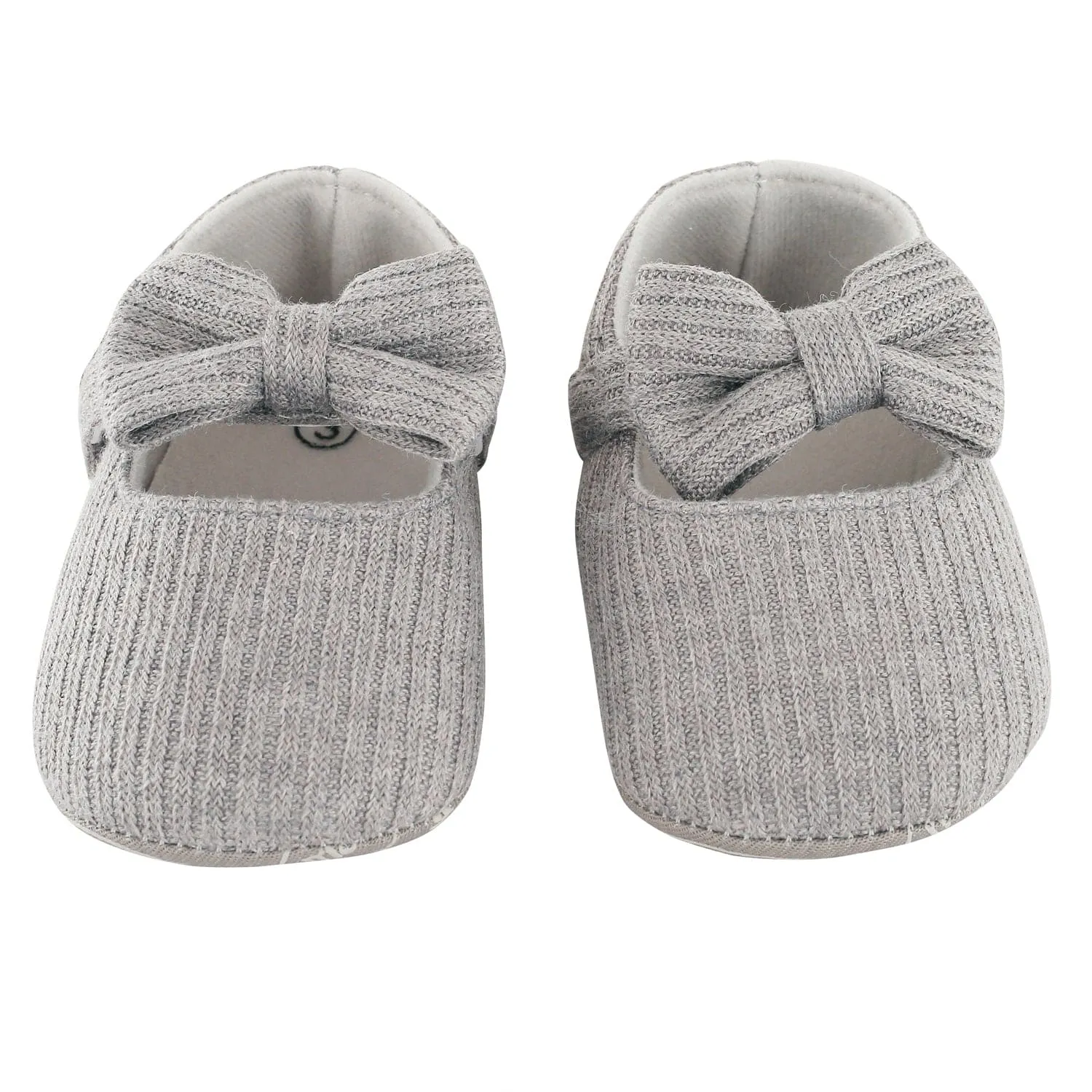 Pretty Bow Grey Booties
