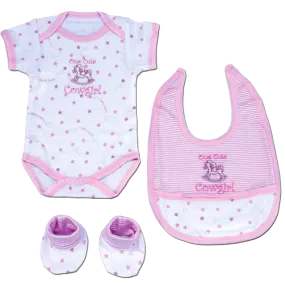 "One Cute Cowgirl" Baby Set