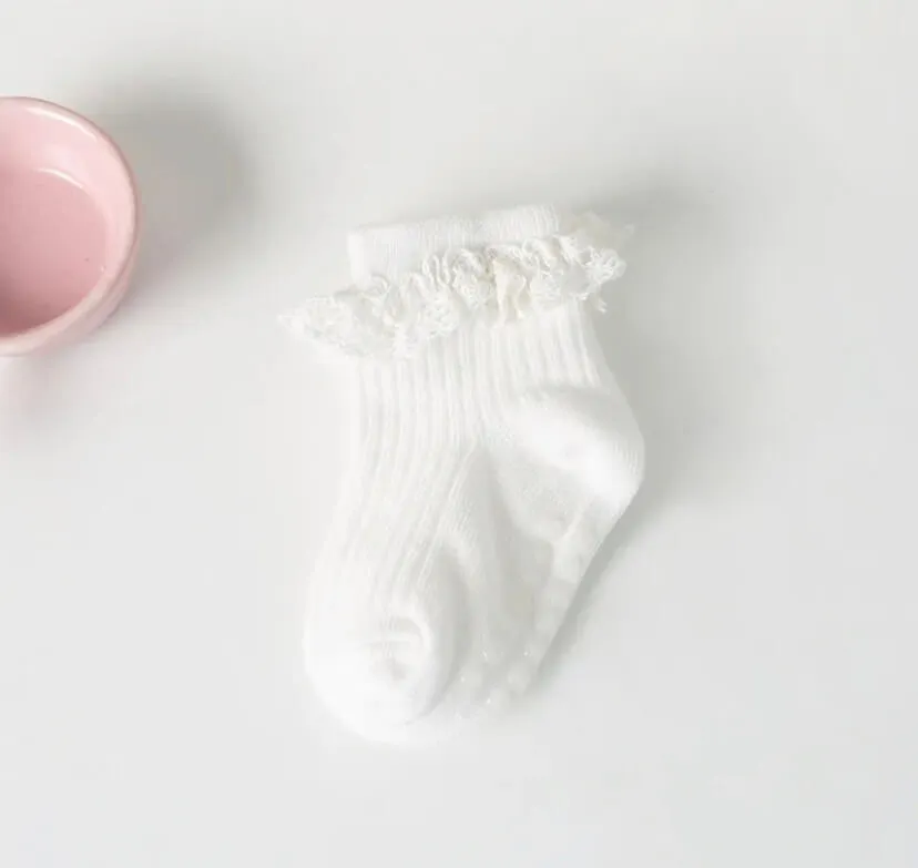 Ruffle Baby Girl Socks