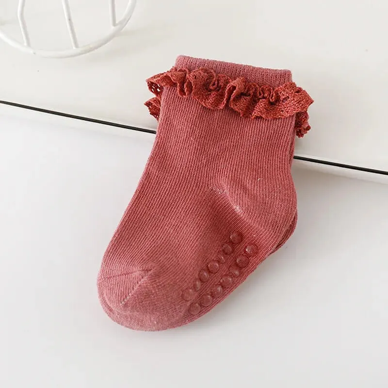 Ruffle Baby Girl Socks