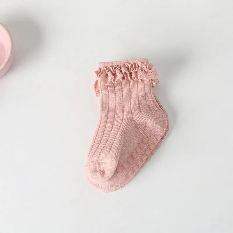 Ruffle Baby Girl Socks