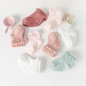 Ruffle Baby Girl Socks