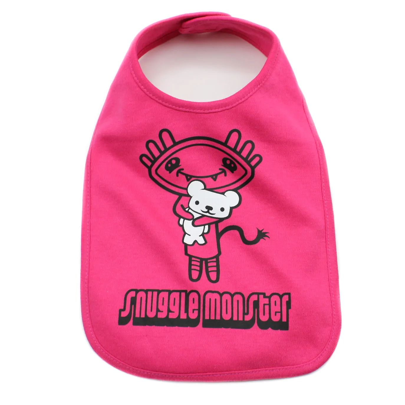 Snuggle Monster Unisex Newborn Baby Soft Cotton Bib