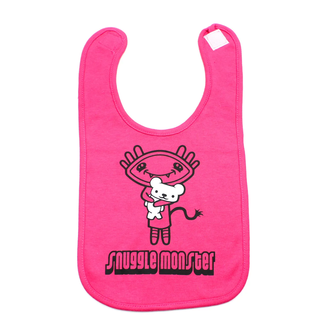 Snuggle Monster Unisex Newborn Baby Soft Cotton Bib