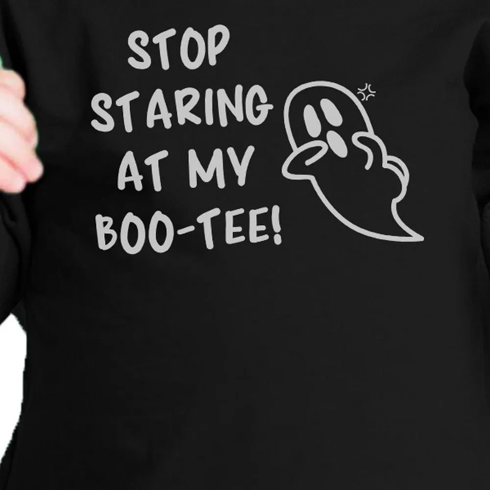 Stop Staring At My Boo-Tee Ghost Baby Black Shirt