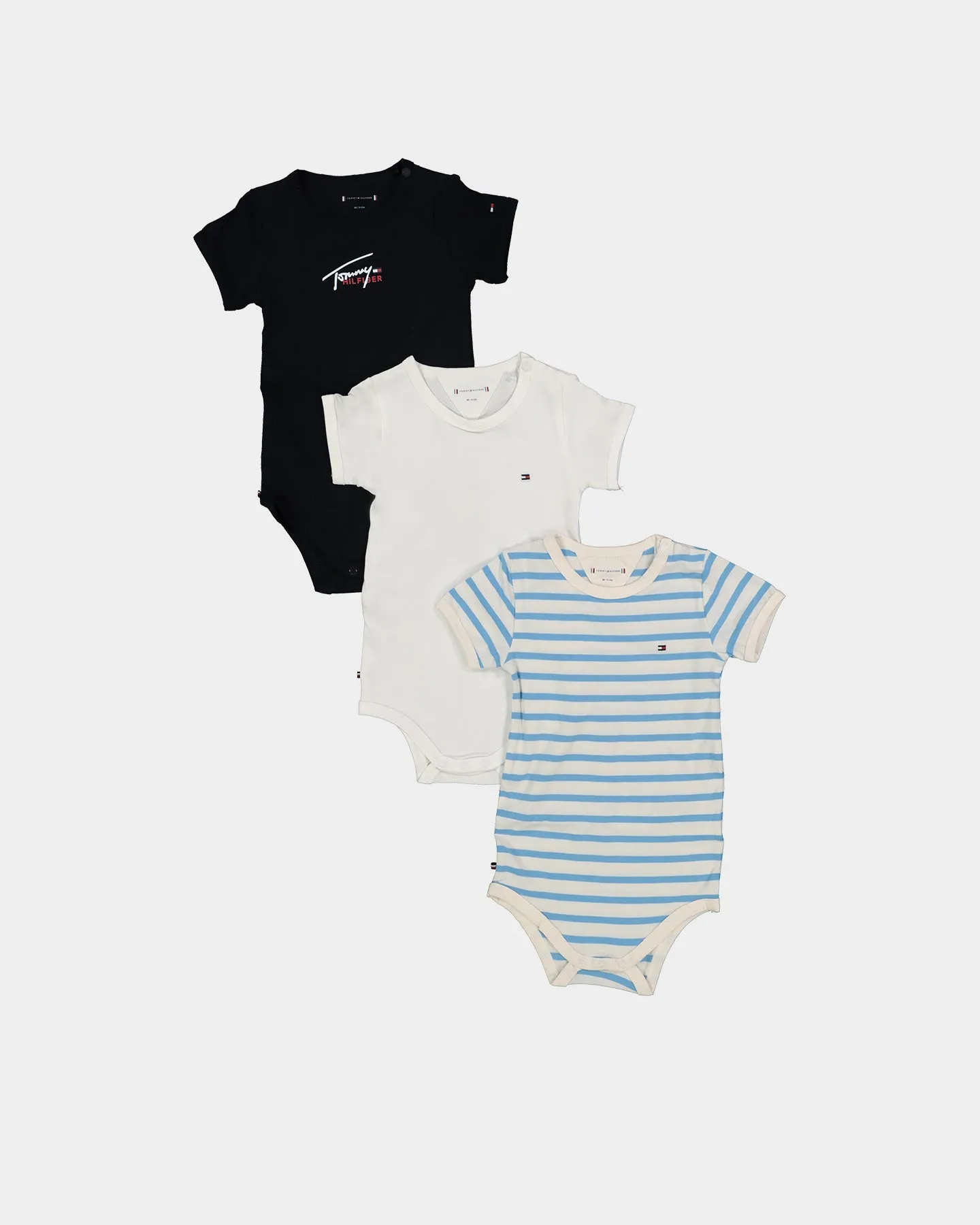 Tommy Hilfiger Kids' Baby Body 3 Pack Gift Box Multi
