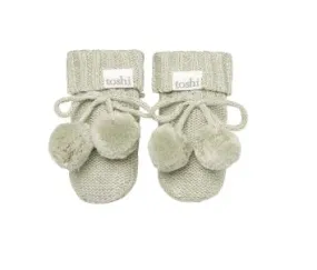 Toshi Organic Booties Marley - Thyme