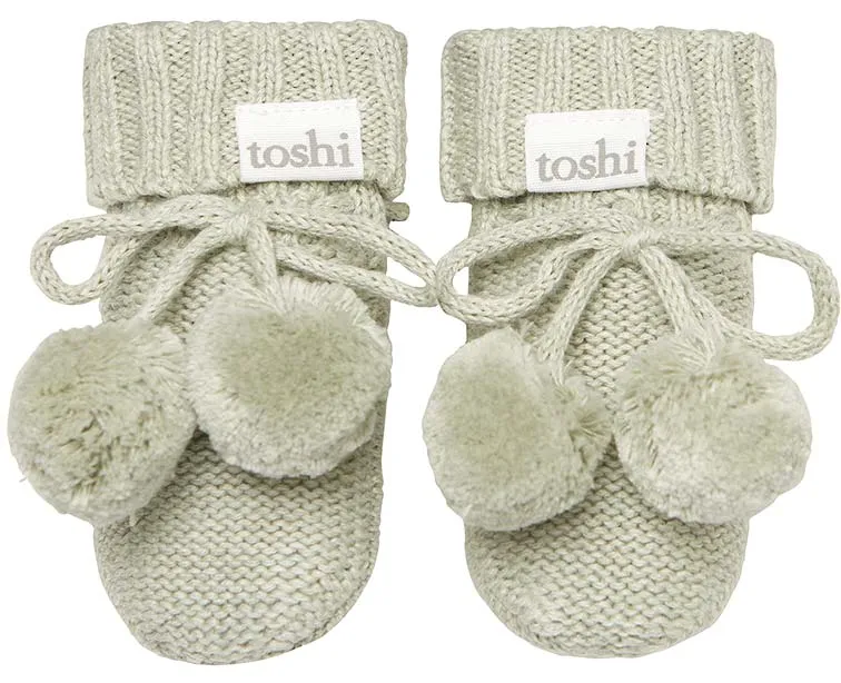 Toshi Organic Booties Marley - Thyme