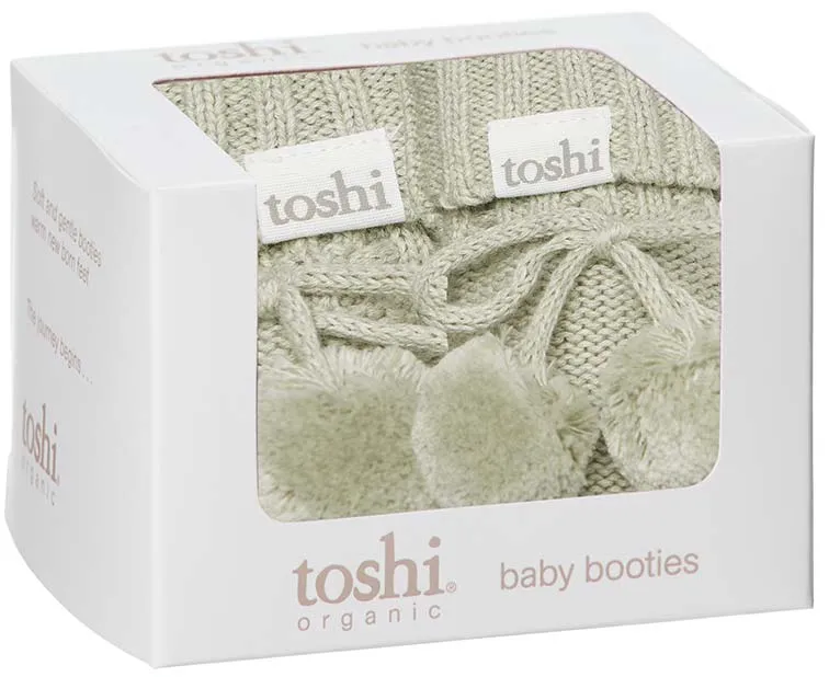 Toshi Organic Booties Marley - Thyme