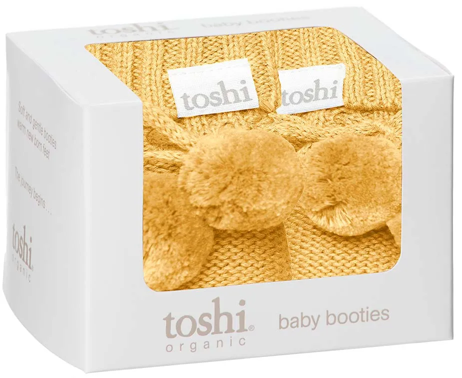 Toshi Organic Marley Booties - Butternut