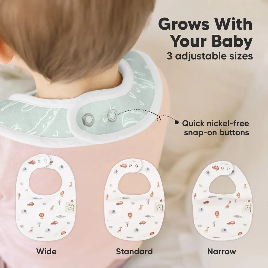 Urban Drool 8 Pack Bibs (Click for colors)