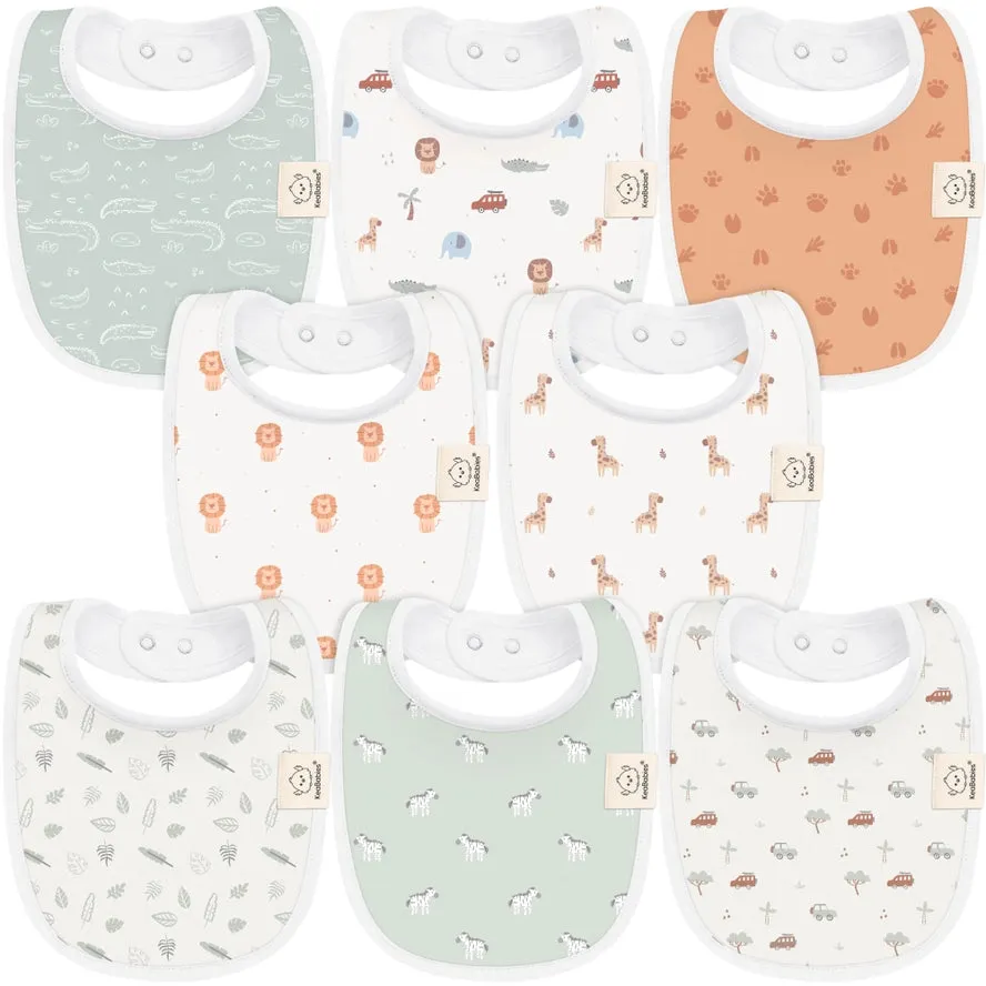 Urban Drool 8 Pack Bibs (Click for colors)