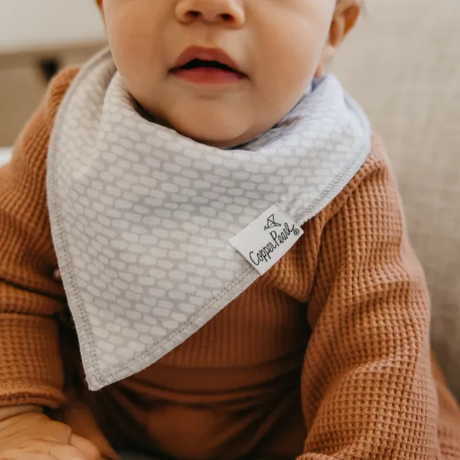 Viking Bandana Bibs - Copper Pearl