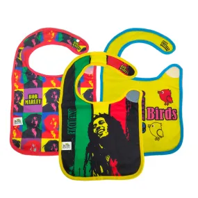 Wholesale Bob Marley:Bob Marley Bibs 3 Pack